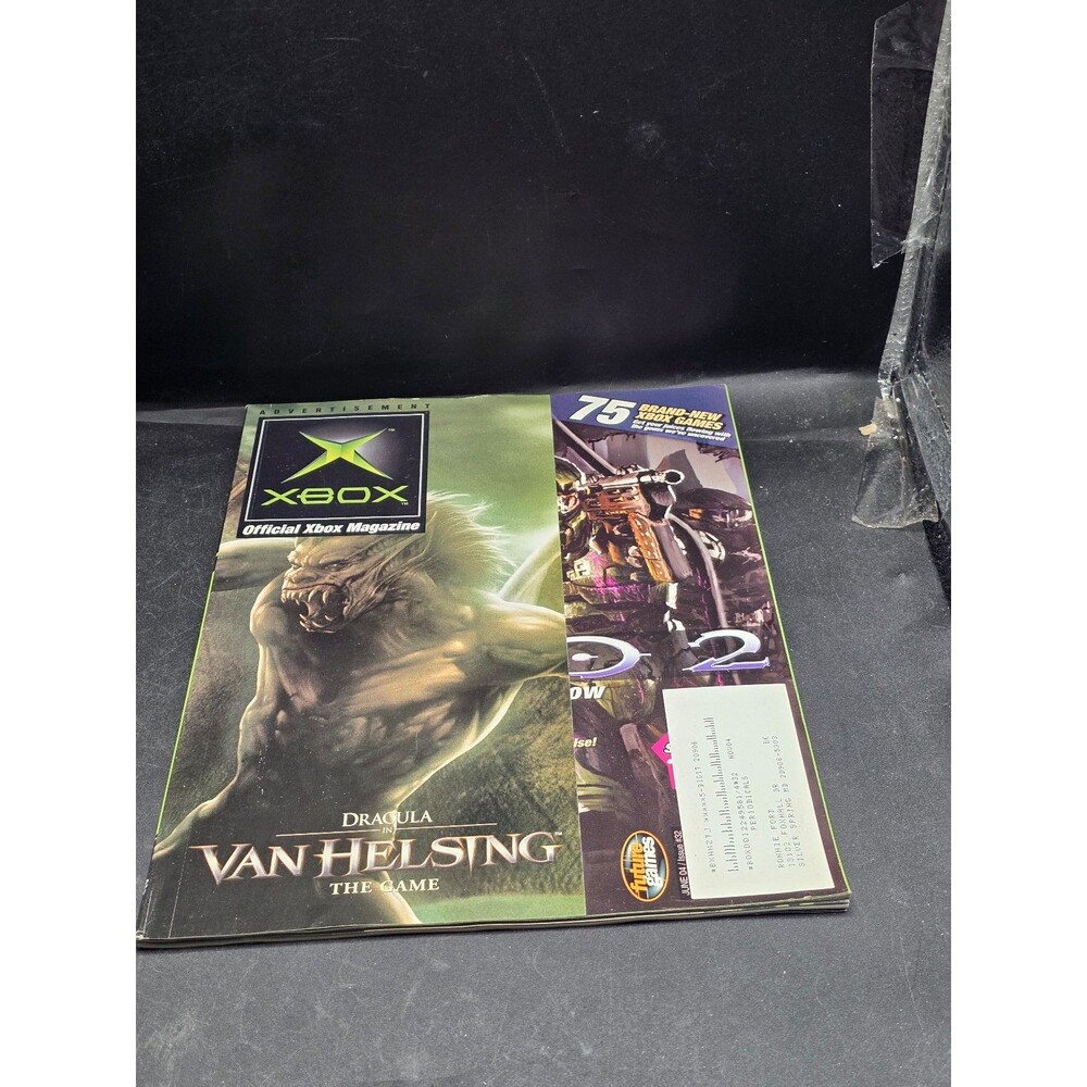 Official Xbox Magazine June 2004 Issue #32 Halo 2 Van Helsing OXM
